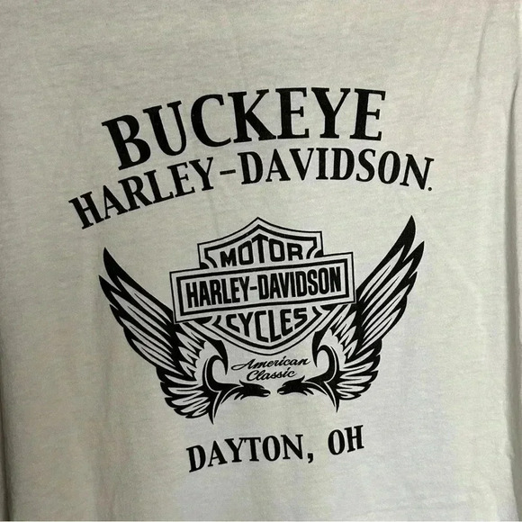 3/$25 Harley Davidson Camouflage Skull Tank Top Medium - Picture 7 of 7